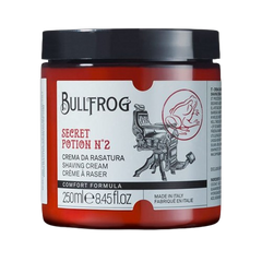 Bullfrog-Shaving Creme N.2 250ml - Profumeria Taussi®