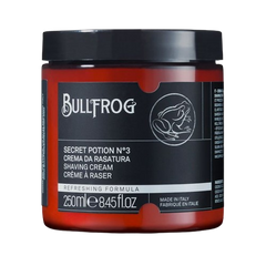 Bullfrog-Shaving Cream N.3 250ml - Profumeria Taussi®